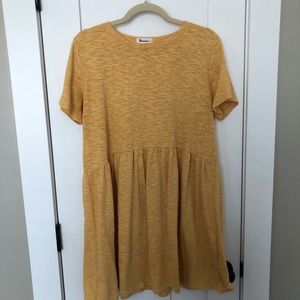 YELLOW BABYDOLL DRESS